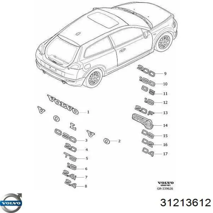  31213612 Volvo