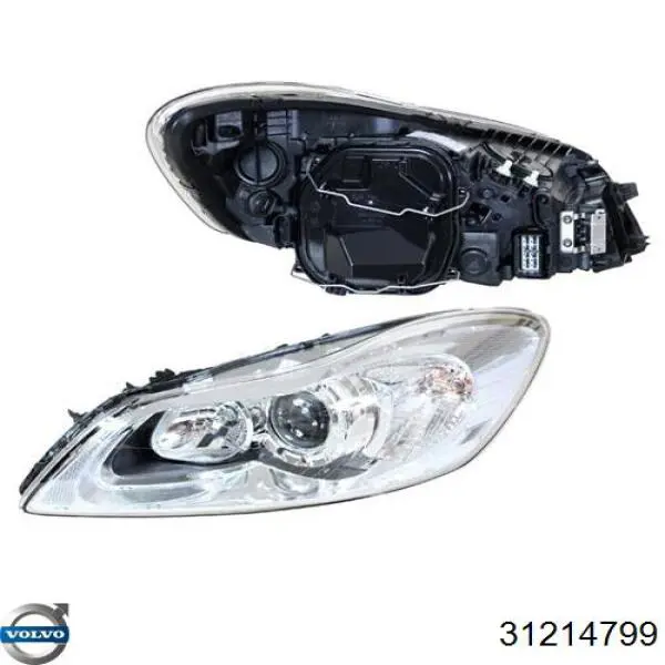 Luz esquerda para Volvo C30 (M)