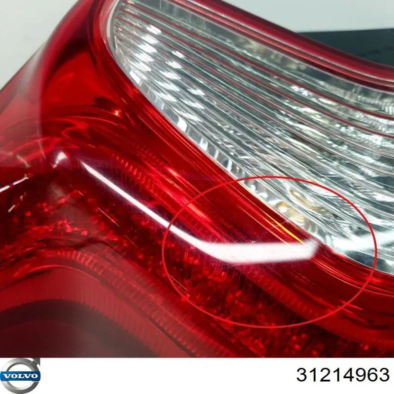 Задняя левая фара Volvo 31214963 цена, от 158.14 USD