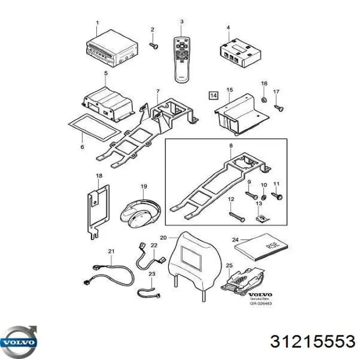  Volvo 31215553 цена, от 194.47 USD