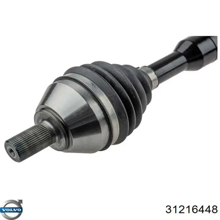 0036468 GKN-Spidan Полуось передняя, правая