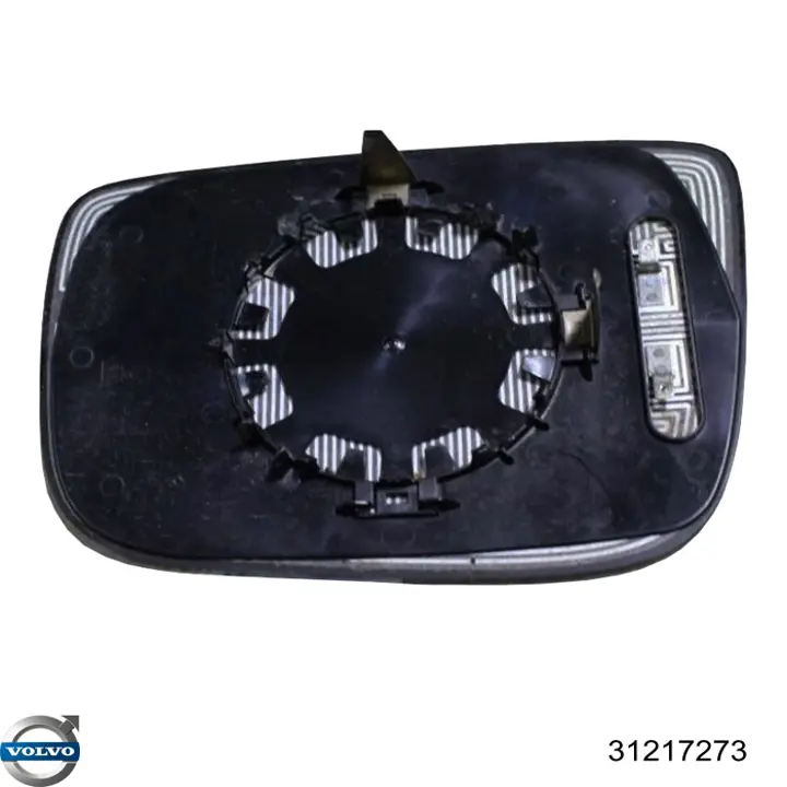 Купить 31217273 Volvo Стекло зеркала заднего вида, левого