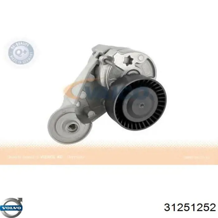 Натяжитель приводного ремня 31251252 Volvo