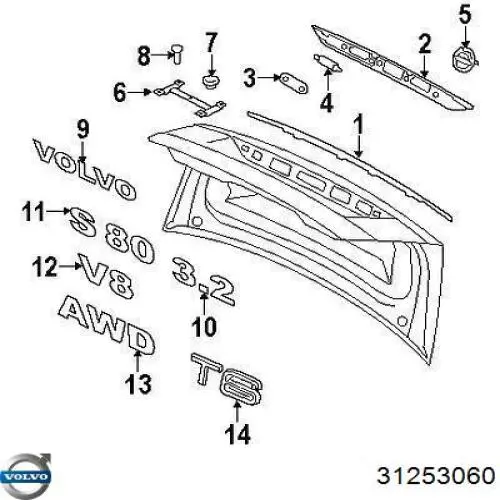 Купить 30663000 Volvo 