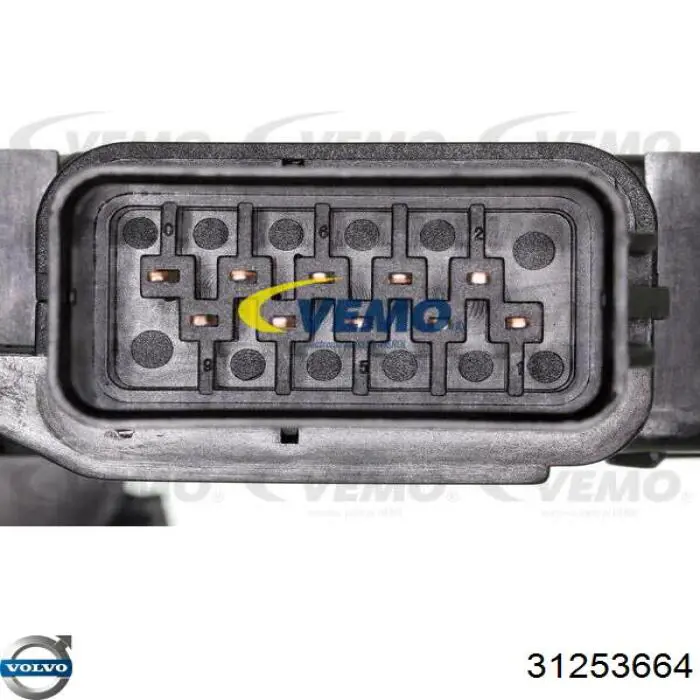 Замок двери задней правой 30799321 Volvo