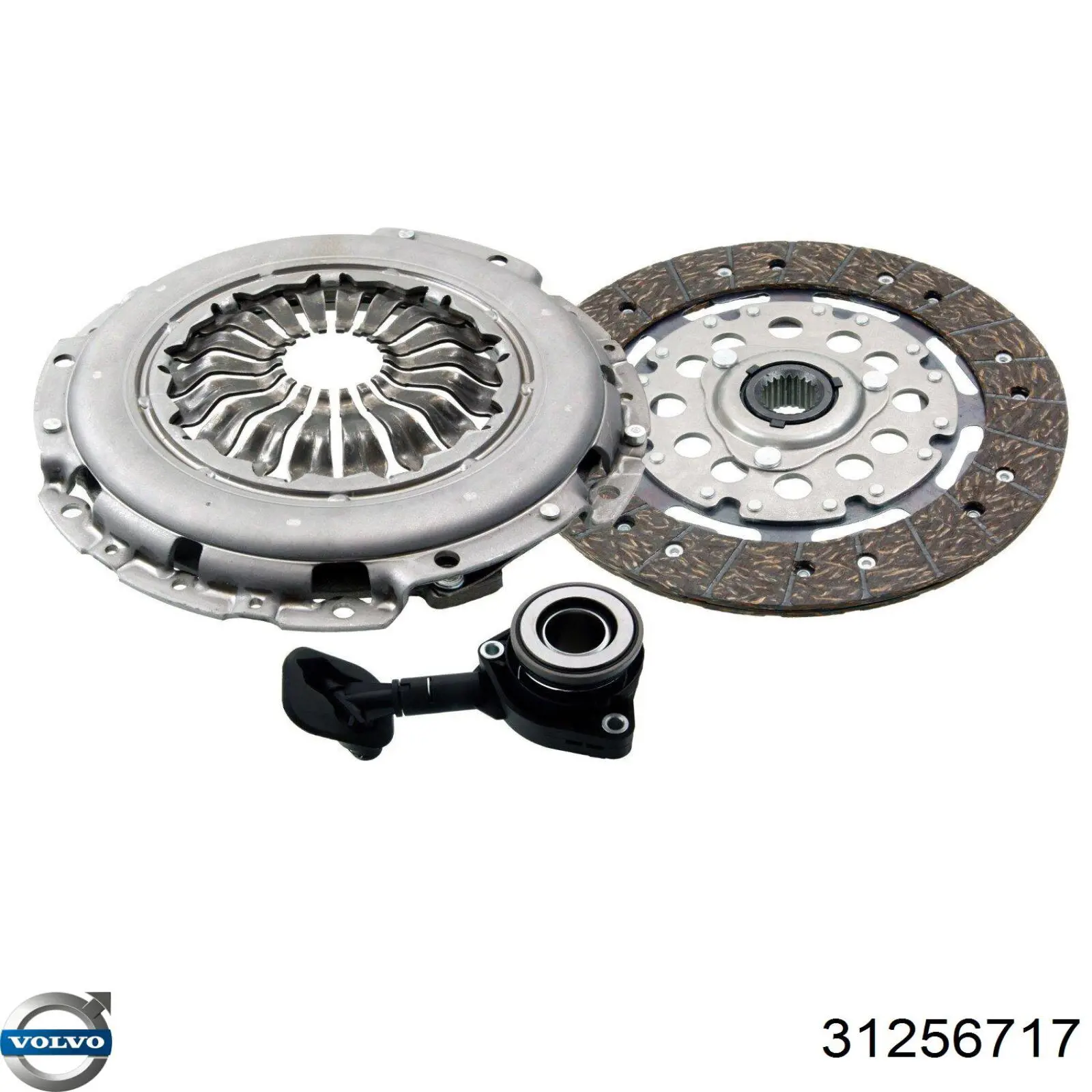 Комплект сцепления (3 части) Volvo 31256717 цена, от 170.07 USD
