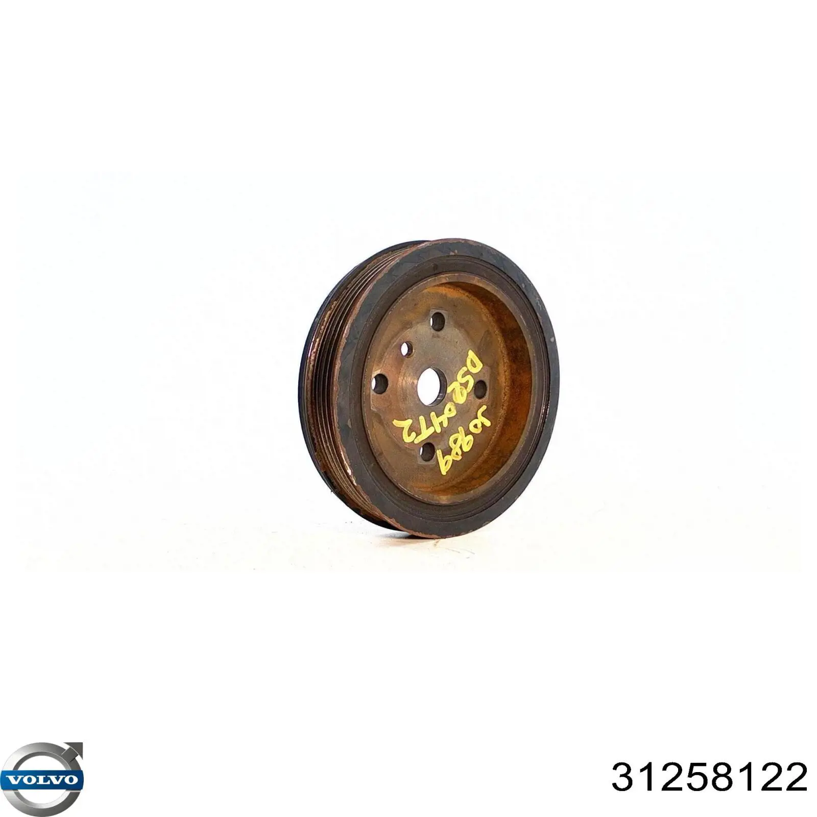Шкив коленвала (демпфер) Gates TVD1161A цена, от 116.96 USD
