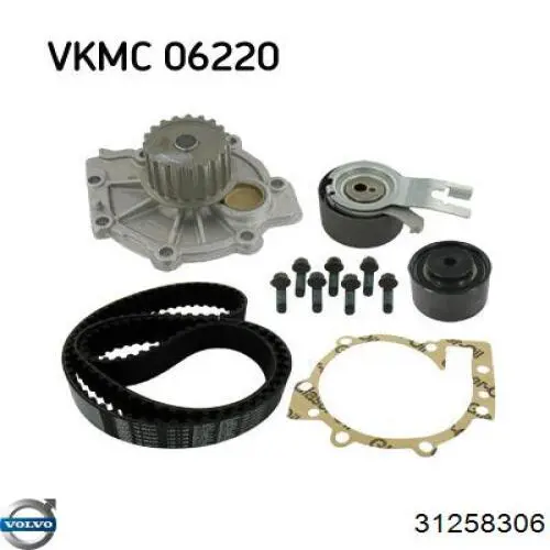 Купить 31258306 Volvo Ремень газораспределительного механизма