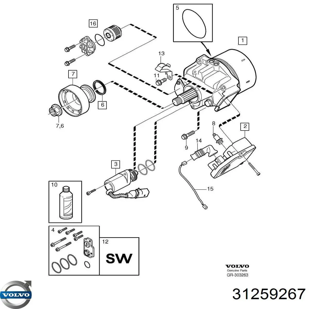 Купить 31259267 Volvo 