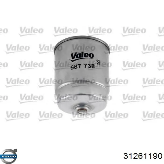 Фильтр тонкой очистки топлива Volvo 31261190 цена, от 17.18 USD