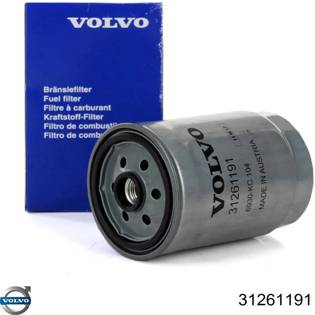 31261191 Volvo топливный фильтр