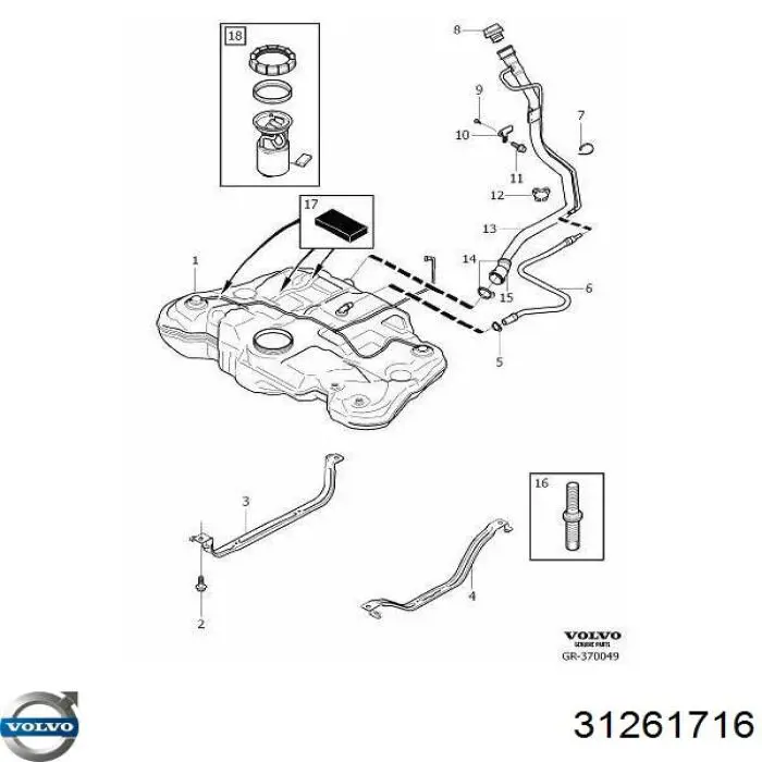 Пробка бензобака Опель Вектра C