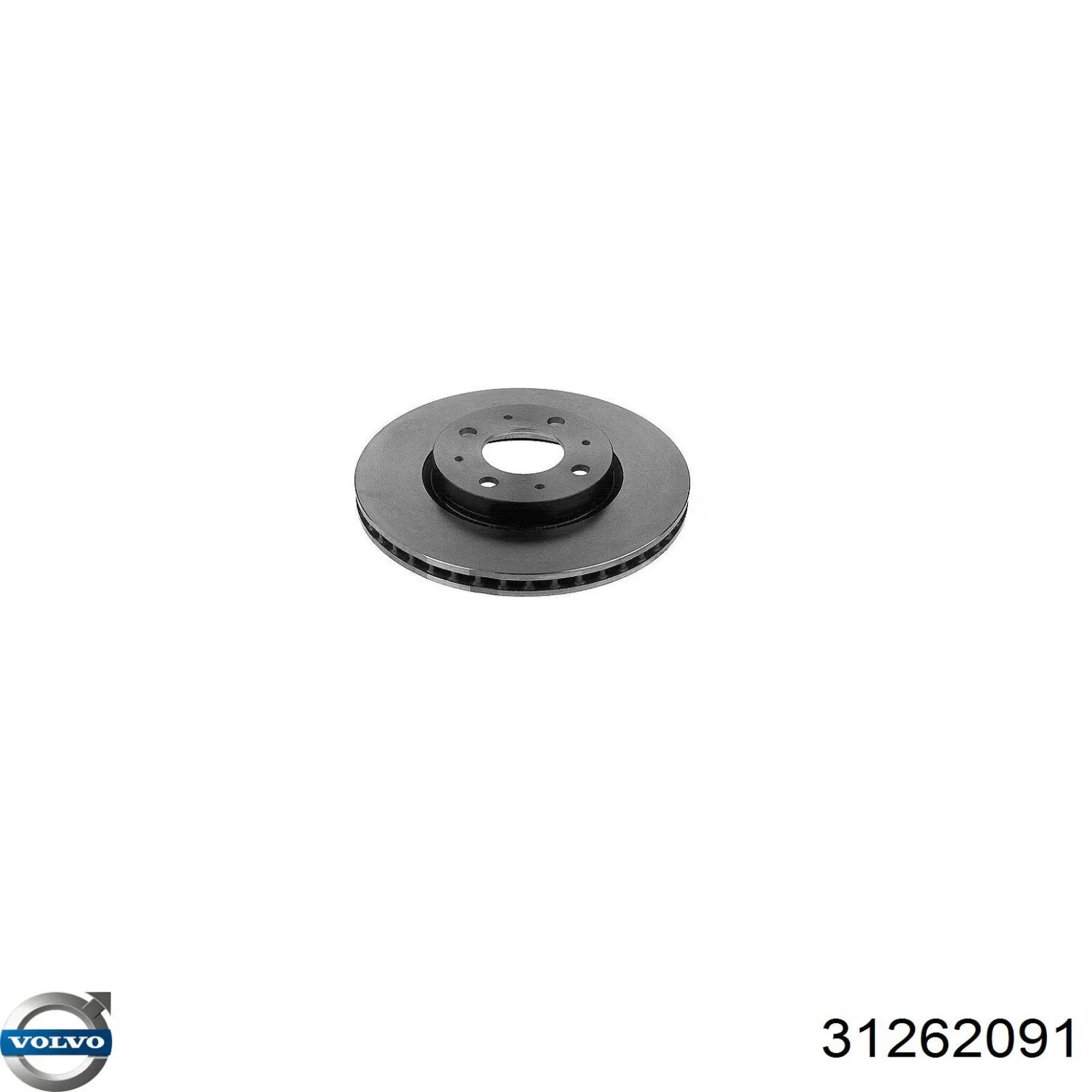 Передние тормозные диски 31262091 Volvo