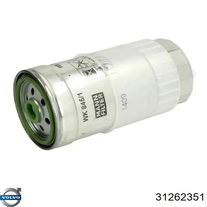 Фильтр тонкой очистки топлива Volvo 31262351 цена, от 11.25 USD