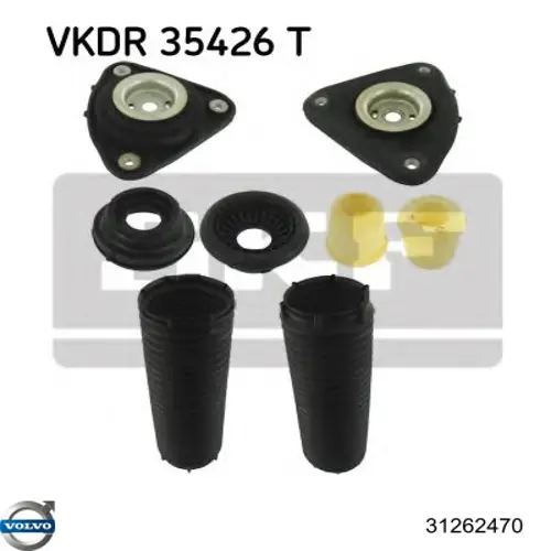 Опора переднего амортизатора 31262470 Volvo