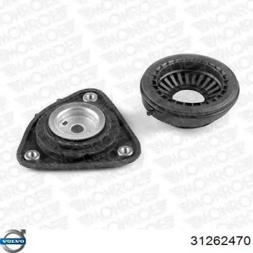 Опора стойки амортизатора переднего Volvo 31262470 цена, от 13.79 USD