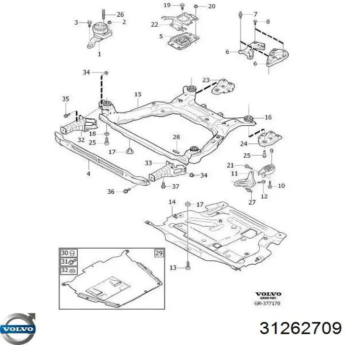  31262709 Volvo