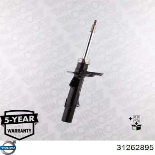 Амортизатор передний правый 31262895 Volvo