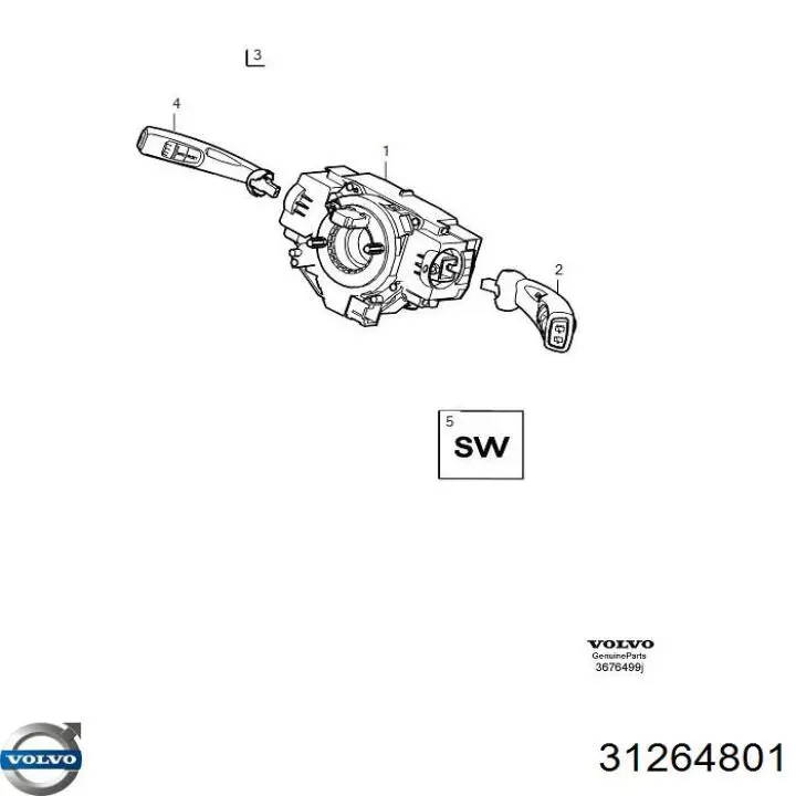  Volvo 31264801 цена, от 42.28 USD