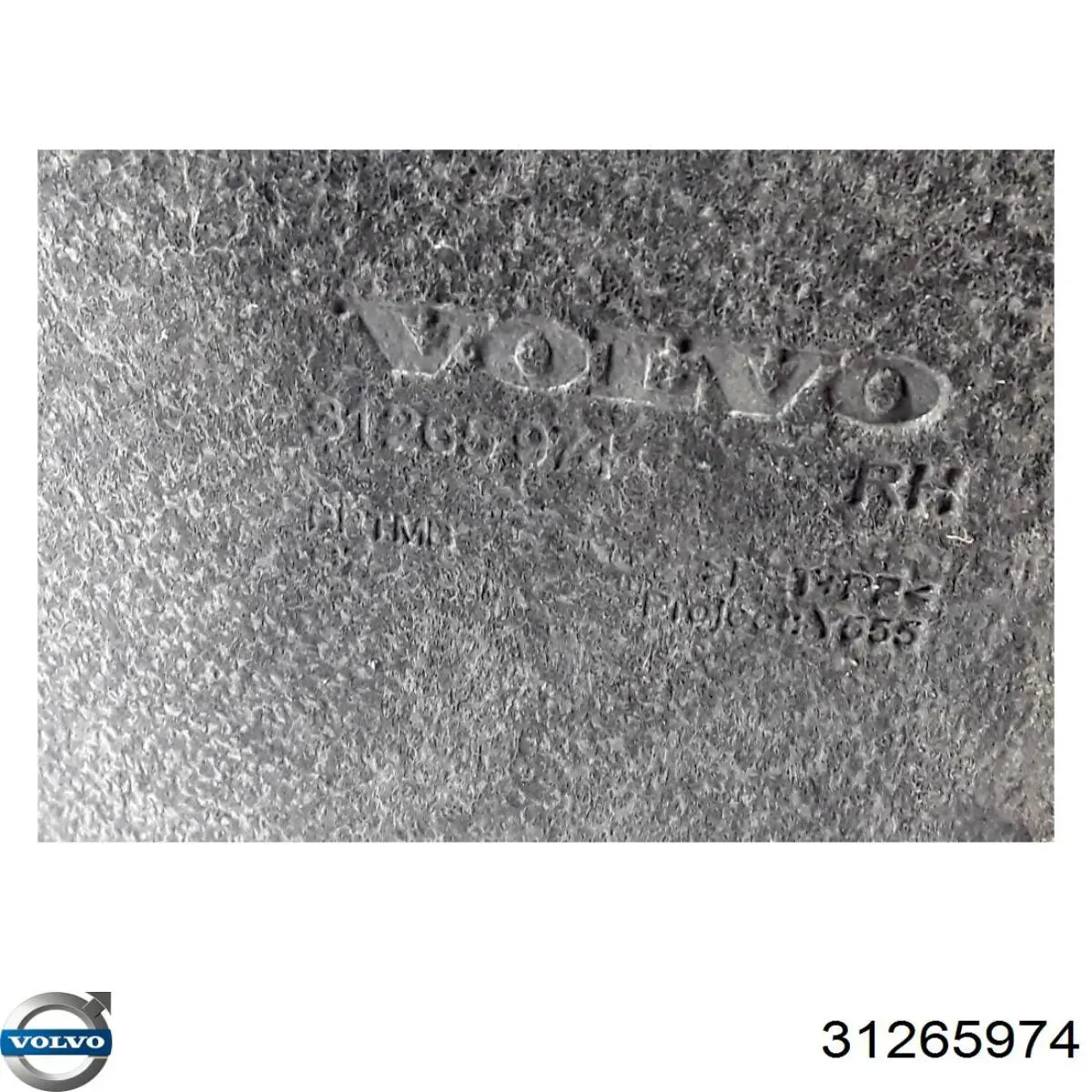 Правый подкрылок переднего крыла Volvo 31477854 цена, от 21.83 USD