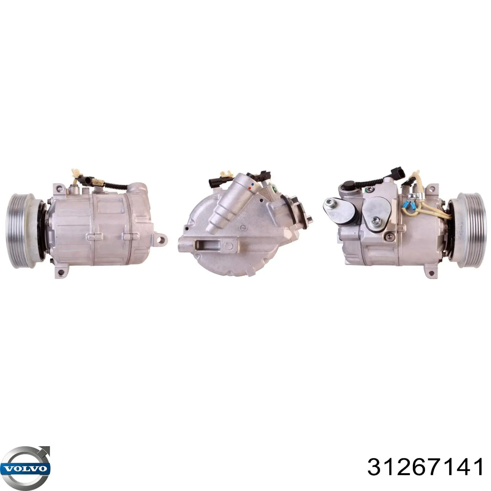 Купить 31267141 Volvo Компрессор климатической установки
