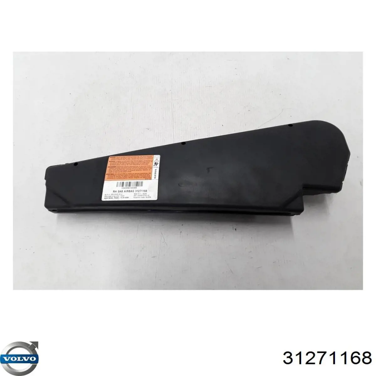 31271168 Volvo cinto de segurança (airbag de encosto do assento direito)