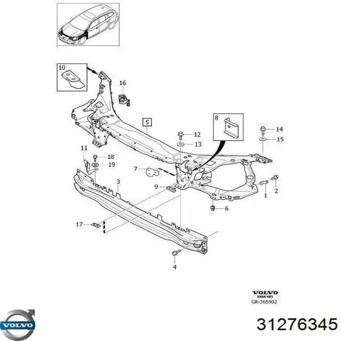  Volvo 31276345 цена, от 11.25 USD