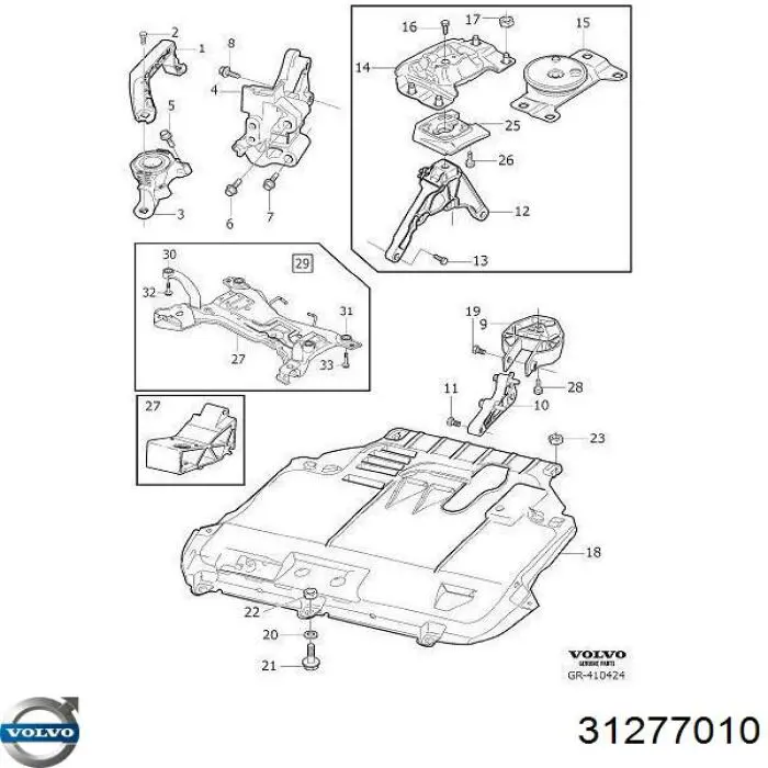  Volvo 31277010 цена, от 25.34 USD