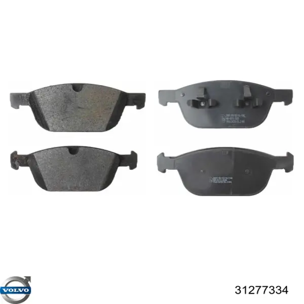 Колодки Volvo 31277334 цена, от 60.62 USD