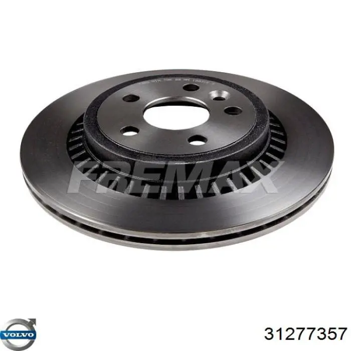 Тормозные диски 31277357 Volvo