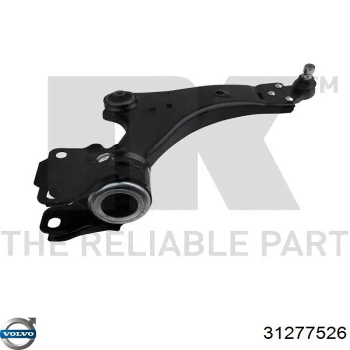 Правый рычаг передней нижней подвески Volvo 31277526 цена, от 114.98 USD