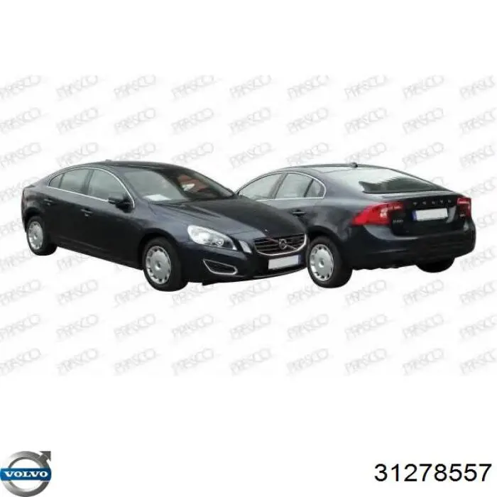 Габарит (указатель поворота) левый 31278557 Volvo