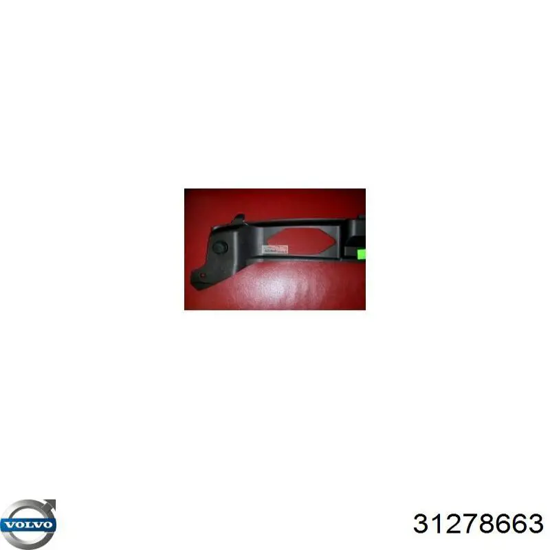 Накладка передней панели (суппорта радиатора) верхняя Volvo 31278663 цена, от 12.40 USD