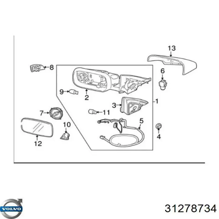 Купить 31278734 Volvo 