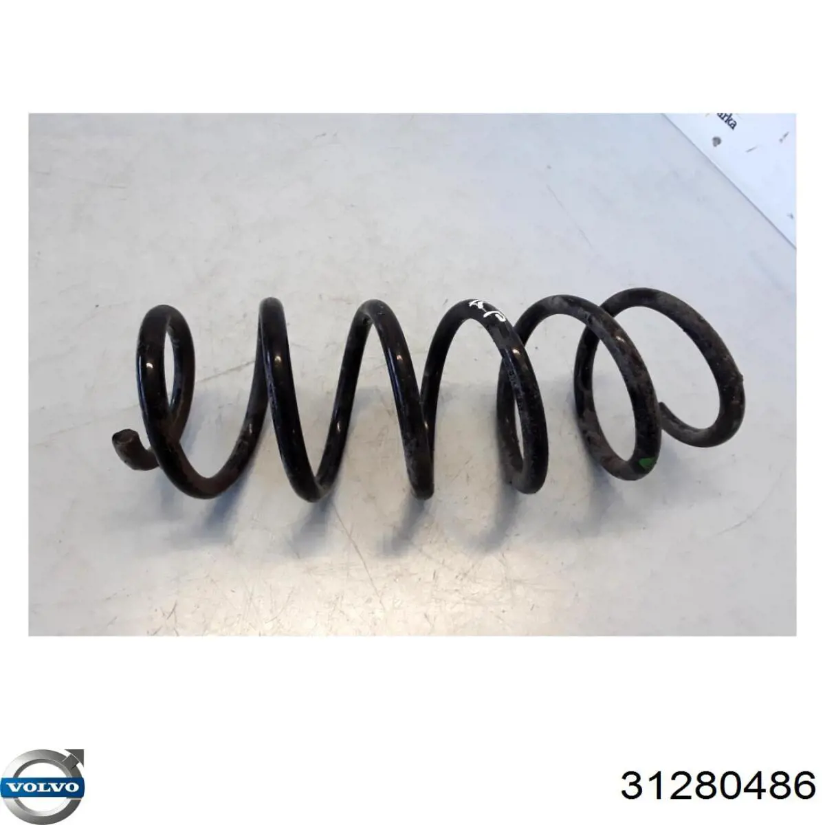 31280487 Volvo Пружина передней подвески
