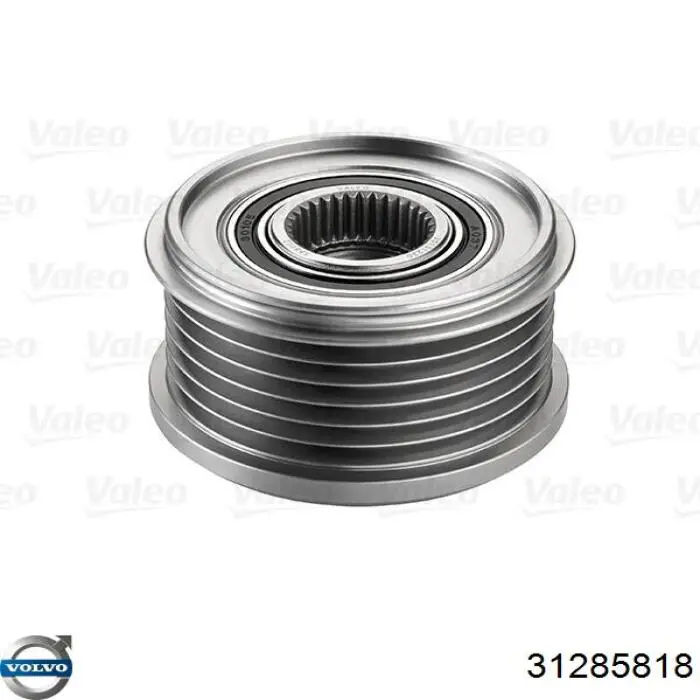 31285818 Volvo Обгонная муфта генератора