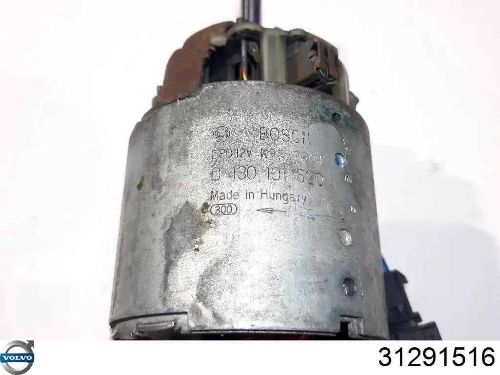 Motor de ventilador de forno (de aquecedor de salão) Volvo 31291516