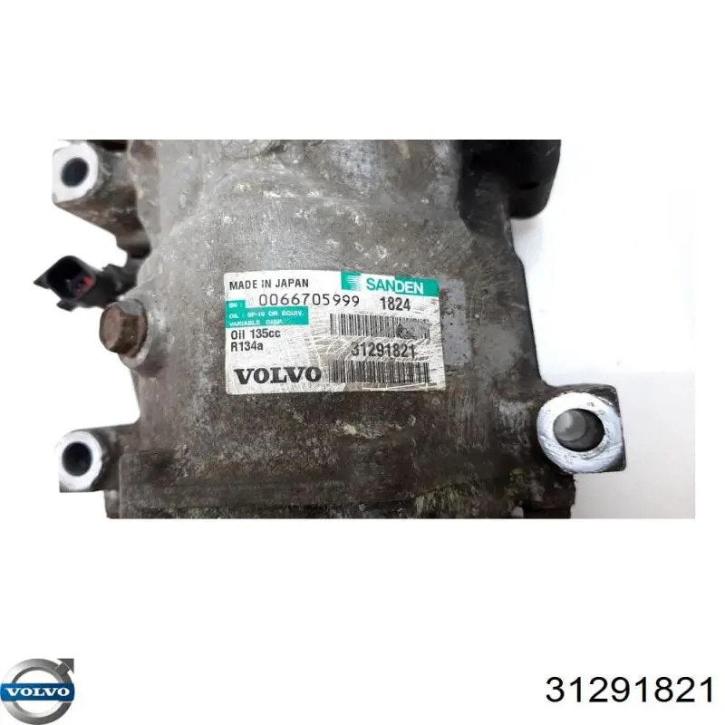 Купить 31291821 Volvo Компрессор климатической установки