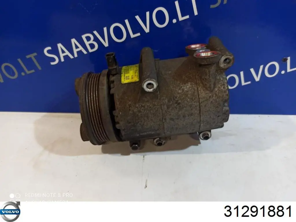 Компрессор системы кондиционирования Volvo 31291881 цена, от 72.03 USD