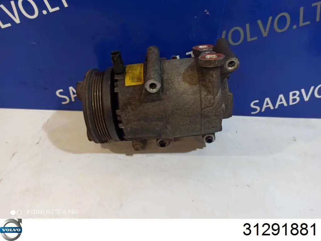 Компрессор кондиционера 31291881 Volvo