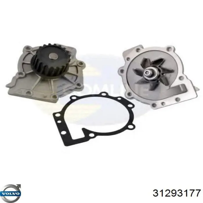 Помпа охлаждения Volvo 31293177 цена, от 44.57 USD