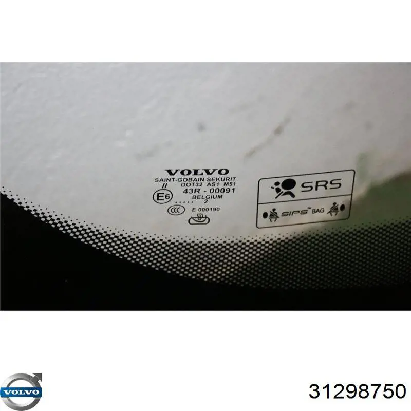 Стекло лобовое Volvo 31298750 цена, от 314.08 USD