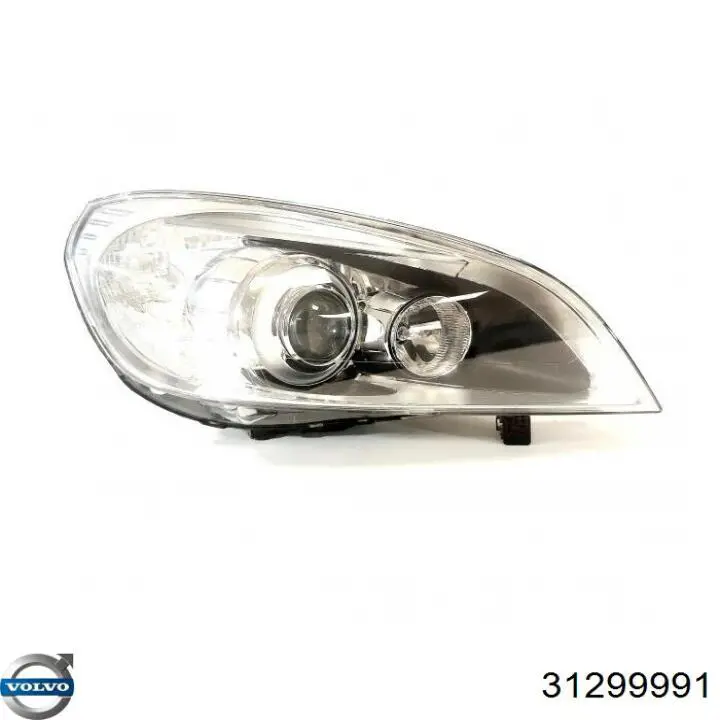 Купить 31299991 Volvo Фара основная правая
