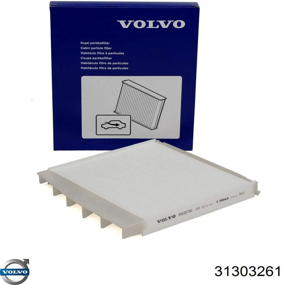 31303261 Volvo Фильтр топлива