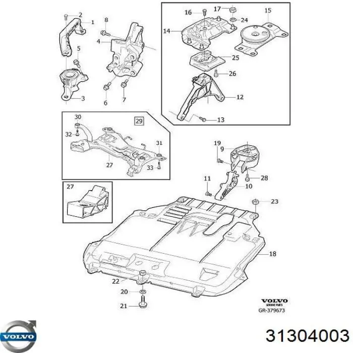  31304003 Volvo