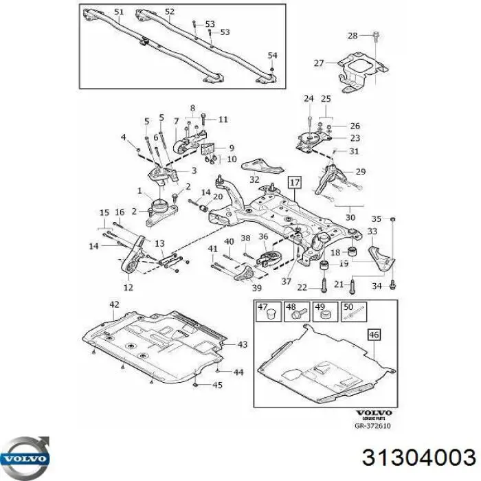 Купить 31304003 Volvo 