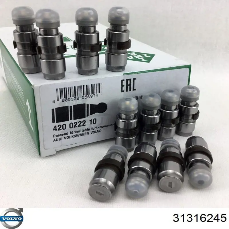 Купить 31316245 Volvo Толкатель клапанов двигателя