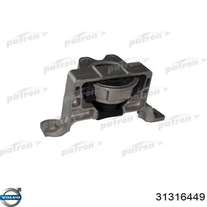 Купить 31316449 Volvo Подушка (опора) двигателя правая передняя