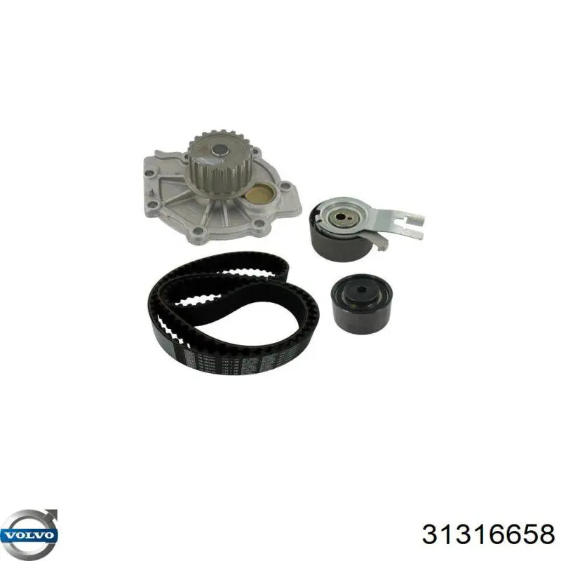 31316658 Volvo Паразитный ведущий ролик
