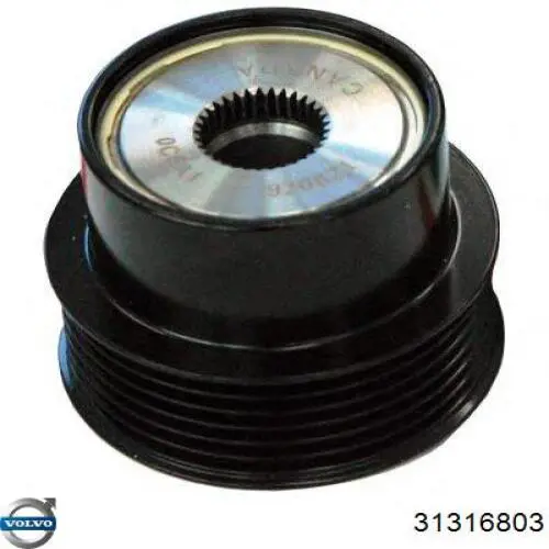 Купить 31316803 Volvo Шкив ремня генератора